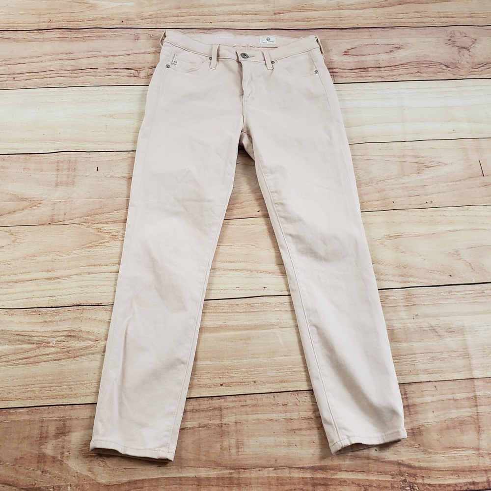 Adriano Goldschmied Jeans Womens 25 Pink Skinny Stretch The Prima Crop 28x29